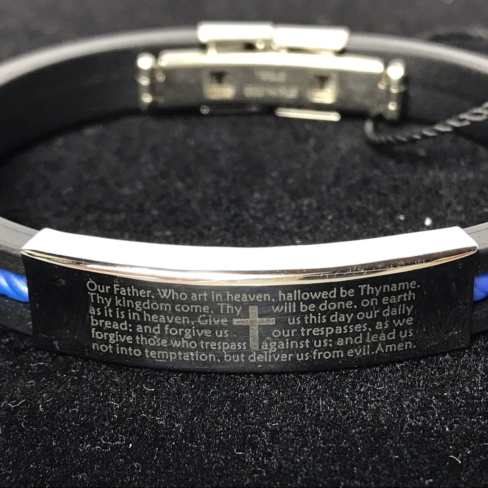 Stainless steel men’s bracelet